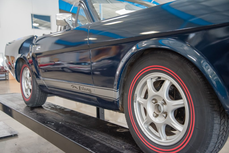 Illustration for article titled I Dunno About This 1997 Miata That's Been 'Converted' Into A 1965 Mustang